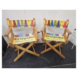 2 Personalized Craola Chairs DEB