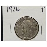 1926 Silver Walking Liberty Quarter