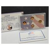 2009 US Mint Lincoln Bicentennial 1 Cent Proof Set