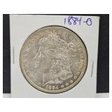 1884 O Morgan Silver Dollar Coin