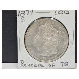 1879 S  Morgan Silver Dollar Coin