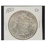 1883 O Morgan Silver Dollar Coin