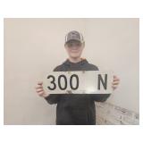 300 N Street Sign