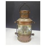 Anchor Ship Lantern? Kerosene 8 1/2" High See Pics