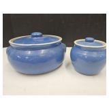 UHL Pottery Covered Dishes 3 1/2" to 7" wide