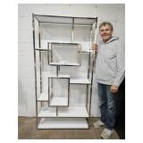 Like New Modern Display Shelf  35 x 12 x 71"