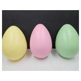 3 Easter Egg Blow Molds