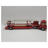 Vintage Metal Toy STRUCTO Ertl  Fire Truck 29" L