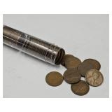 Uncounted Tube 1930 S Penny Coins