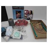 Lot of Nice Yarn & Yarn Needles & Books