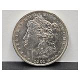 1901 Morgan Silver Dollar