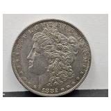 1882 O Morgan Silver Dollar