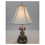 Beautiful St Clair Glass Lamp 20"h  Nice!