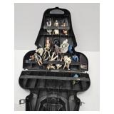 Star War Carry Case w/Action Figures See Pics