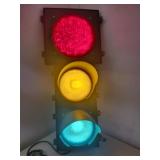 Vintage Traffic Light Econolite Plastic (works)