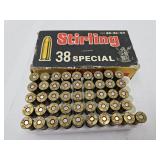 46 RDS  Vintage Stirling 38 Special Gun Ammo