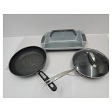 Rock Skillet & 10.5 Cook Skillet Wilton Cake Pan