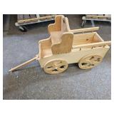 Wooden Train 23"L