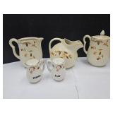 Jewel Tea  Dishes - Pitcher, Shaker needs cleaned