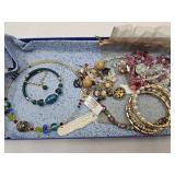 Lot of Newer Costume Necklaces & Earrings