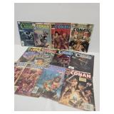 Lot of Conon Barvarian Comic Books