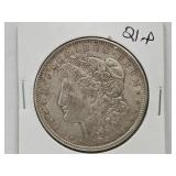 1921 Morgan Silver Dollar