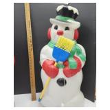 Snowman Blow Mold  31" high