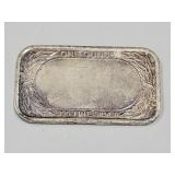 One Ounce  .999 Silver Bar