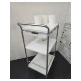 Office or Work Cabinet 15 x 20 x36" back Wheels