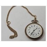 Illinois Pocket Watch & Chain