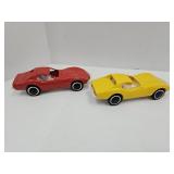 2 Vintage 1977 Tonka Auto Transport CORVETTES