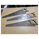 3 Handsaws Great for Craft Painting too!