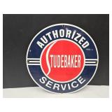 New Porcelain Studebaker Service 12 " enamel Sign