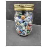 Gow Marbles Jar of UV Reactive Marbles