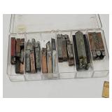 Carbide Tool Bits (29) 3/8" & (3) 1/2 "