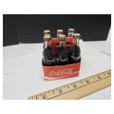 Vintage Mini Coke bottles w/ case