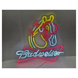 13" H BUDWEISER CLYDSDALE LED Neon Light USB Plug