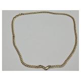 Marked 18K Gold Plated 22" Necklace