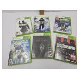 Lot of 6 Great Xbox  360 Games