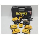 DeWalt Flashlight, Charger ,20V Batteries, Case