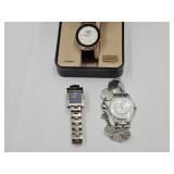 3 Womens Watches 2 Running Swatch Needs Battery