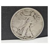 1934 Walking Liberty Silver Half Dollar Coin