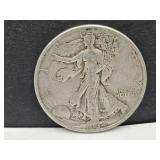 1934 D Walking Liberty Silver Half Dollar Coin