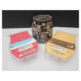 Wax Melts & Warmer Carmel Vanilla & Christmas De