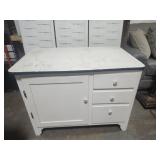 Primitive Sellers - Hoosier Porcelain Top Cabinet