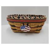 Americana Longaberger Basket   11" w