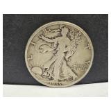 1935 Walking Liberty Silver Half Dollar