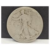 1927 S Walking Liberty Silver Half Dollar