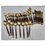 Thailand Rosewood Flatware 8 pcs set