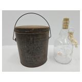 Werner & Son Wapakoneta Bucket & Syrup Bottle